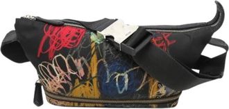 Fendi Pre-owned Vintage Sling Bag - Heren - Vintage Heuptassen - Veelkleurig - ONE Size - Leer - Vintage