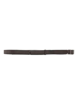 Orciani leather belt - unisex - Leather - OS - Brown