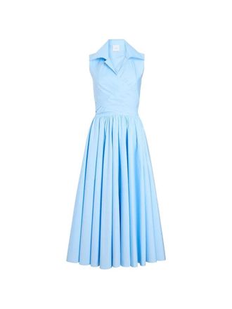 Patou Draped Midi Dress