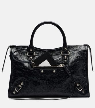 Balenciaga Le City Small leather tote bag