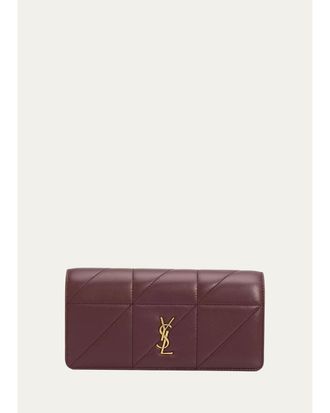 Saint Laurent Jamie Leather Clutch