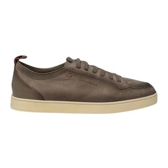 Santoni Sneakers, male, Beige, Size: 10 1/2 US Montecarlo Sneakers