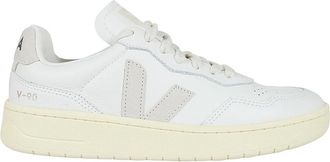 Veja V-90 Sneakers - Dames - Sneakers - Wit - 38 EU - Leer - Schoenen