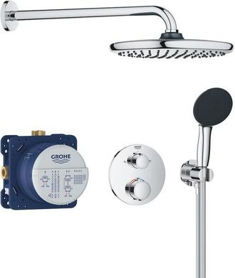 GROHE QuickFix Precision Thermostat Perfect inbouw douchesysteem met Vitalio Start 250 hoofddouche chroom