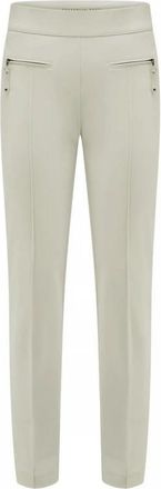 Raffaello Rossi Stijlvolle Otti Broek - Dames - Slim Fit Broeken - Groen - M - Broeken