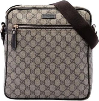 Gucci unisex, Pre-owned, Beige, Maat: ONE Size Leer