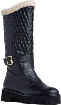 BEAUTIISOLES Tulsa Faux Fur Lined Winter Boot in Black at Nordstrom, Size 6.5Us