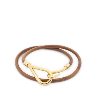 Herm&egrave;s Jumbo Hook Double Tour Bracelet armband
