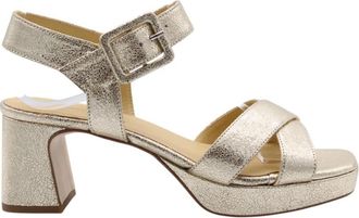 Catwalk Chamonix Sandalen - Dames - Sandalen met hakken - Geel - 40 EU - Schoenen