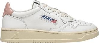 Autry Medalist Low - Dames - Sneakers - Wit - 39 EU - Katoen - Schoenen