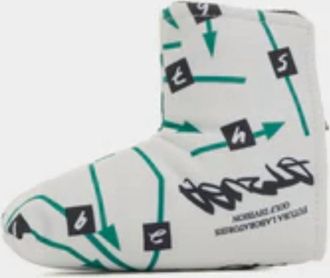 Malbon Golf Futura Blade Golf Putter Cover In White