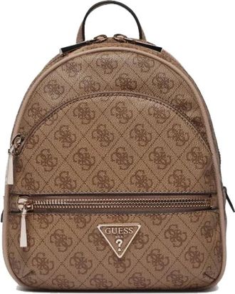 Guess Backpacks, female, Brown, Size: ONE SIZE Manhattan Backpack