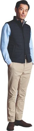 CHARLES TYRWHITT Lightweight Quilted Vest in Navy at Nordstrom, Size X-Large