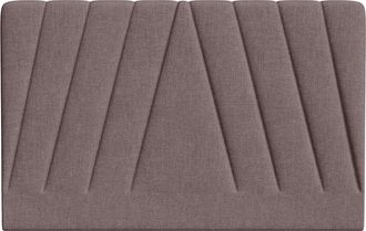 Vente-Unique Cabecero de cama 190 cm - Tela - Lila claro - LIDAMA de Pascal Morabito