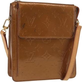 Louis Vuitton Pre-owned Vintage Crossbody Tas - Dames - Vintage Schoudertas - Bruin - ONE Size - Leer - Vintage