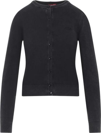 Diesel Bethanie Cardigan - Dames - Vesten - Zwart - M - Truien & Vesten