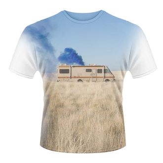 Breaking Bad Mens Trailer T-Shirt, White, XX-Large
