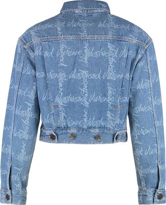 Vivienne Westwood Womens Marlene Denim Jacket Cotton