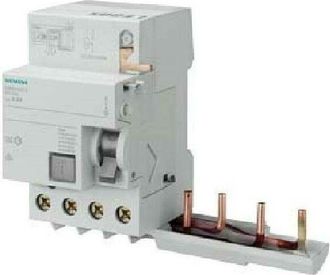 SIEMENS Bloqueo Del Diferencial De 4 Polos 40a 0,3a Tipo A 5sm26426 5sm26436