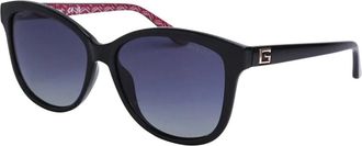 Guess Smoke Polarized Cat Eye Ladies Sunglasses GU7920 01D 58