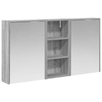 vidaXL Juego De Muebles De Ba&ntilde;o 3 Pcs 116 X 16 X 62,5 Cm Vidaxl