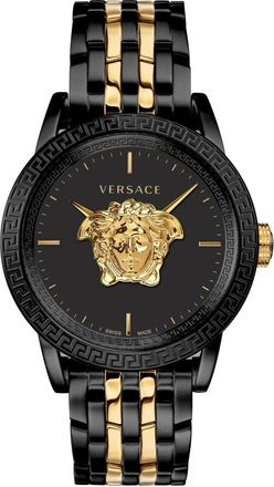 Versace Palazzo Empire Horloge - Heren - Accessoires - Zwart - Maat: ONE Size
