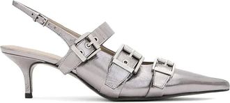 AllSaints Pumps Grace con cinturino posteriore - Grigio