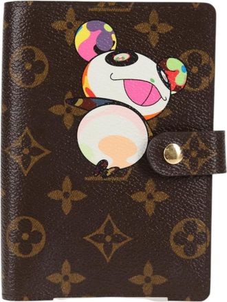 Louis Vuitton Agenda Pm Brown Canvas Wallet (Pre-Owned)