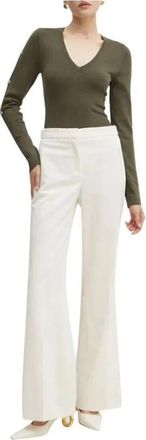 Marciano Maglia chiara cut out top - Dames - V-hals truien - Groen - L - Truien & Vesten