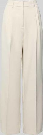 Smith & Soul Stoffhose mit weitem Bein und B&uuml;gelfalten in Sand, Gr&ouml;&szlig;e XXL