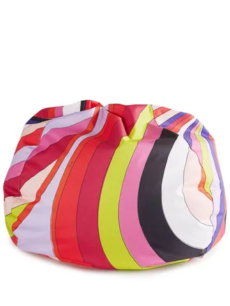 Pucci Iride-print bean bag - unisex - Polyester - OS - Multicolour