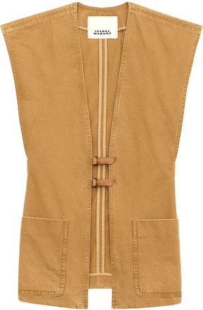 Isabel Marant Gilet Falila - Marrone