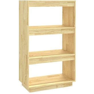 vidaXL Vidaxl - Estantería/divisor de espacios madera maciza pino 60x35x103 cm