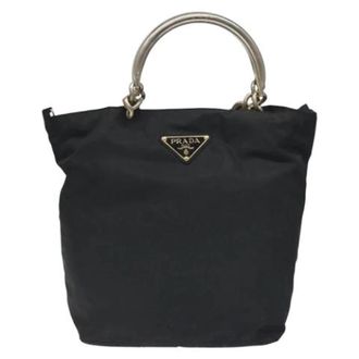 Prada Pre-owned Nylon handbags - Dames - Vintage Handtas - Zwart - ONE Size - Nylon - Vintage