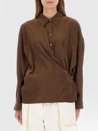 Christophe Lemaire Shirt LEMAIRE Woman color Burnt