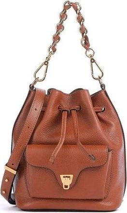 Coccinelle Tassen, Dames, Bruin, ONE Size, Katoen, Beat Generation Small Bucket Bag