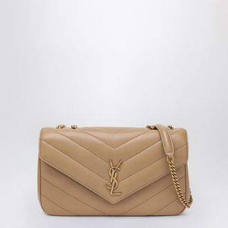 Saint Laurent Medium light brown LouLou leather bag