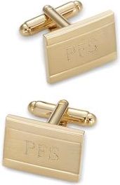 Paul Fredrick Engravable Cufflinks in Gold at Nordstrom