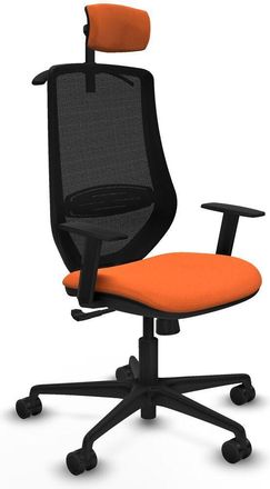Piqueras y Crespo Piqueras Y Crespo Mardos Silla De Oficina Ergon&oacute;mica Naranja