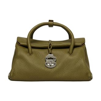 Zanellato Handbags, female, Green, Size: ONE SIZE Leather Handbag