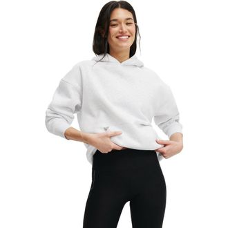 Cotton On Womens Active Plush Premium Graphic Hoodie in Cloudy Grey Marle Ski at Nordstrom, Size Xx-Small