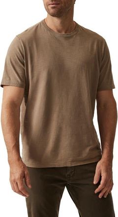 34 Heritage Slub Pima Cotton Crewneck T-Shirt in Shitake at Nordstrom, Size Xx-Large
