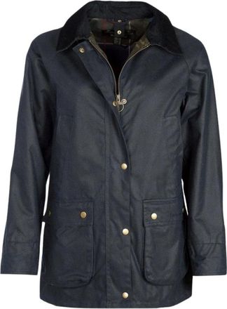 Barbour Acorn Waxed Jacket - female - Barbour - Light Jackets - Blue - XS - Jackets