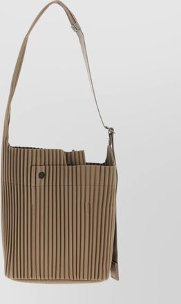 Homme Plissé Issey Miyake small shoulder bag featuring pleated design