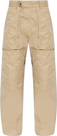 Dsquared2 Heren, Broeken, Beige, Maat: XS Katoen