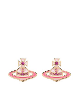 Vivienne Westwood Concetta earrings - women - Brass - One Size - Gold