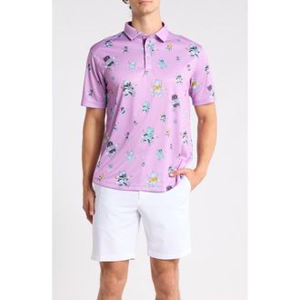 Swannies Big Dan Polo in Violet at Nordstrom Rack, Size Xxx-Large