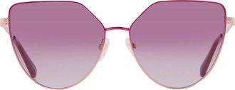 Moschino Pink Shaded Butterfly Ladies Sunglasses MOL047/S 0MU1/9R 59
