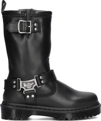 Dr. Martens Anistone High Biker Boots - Dames - Hoge Laarzen - Zwart - 37 EU - Schoenen