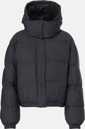 Yves Salomon Shearling-trimmed down jacket